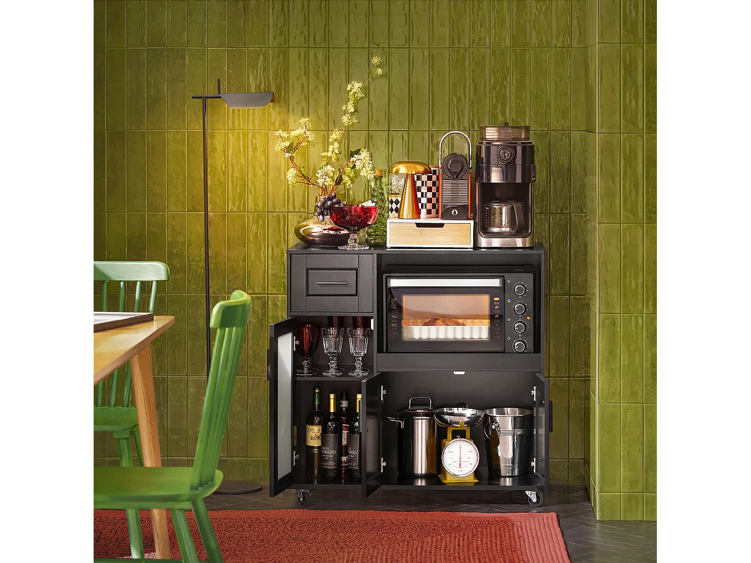 Küchenschrank FSB78-SCH 40 x 89 x 89cm