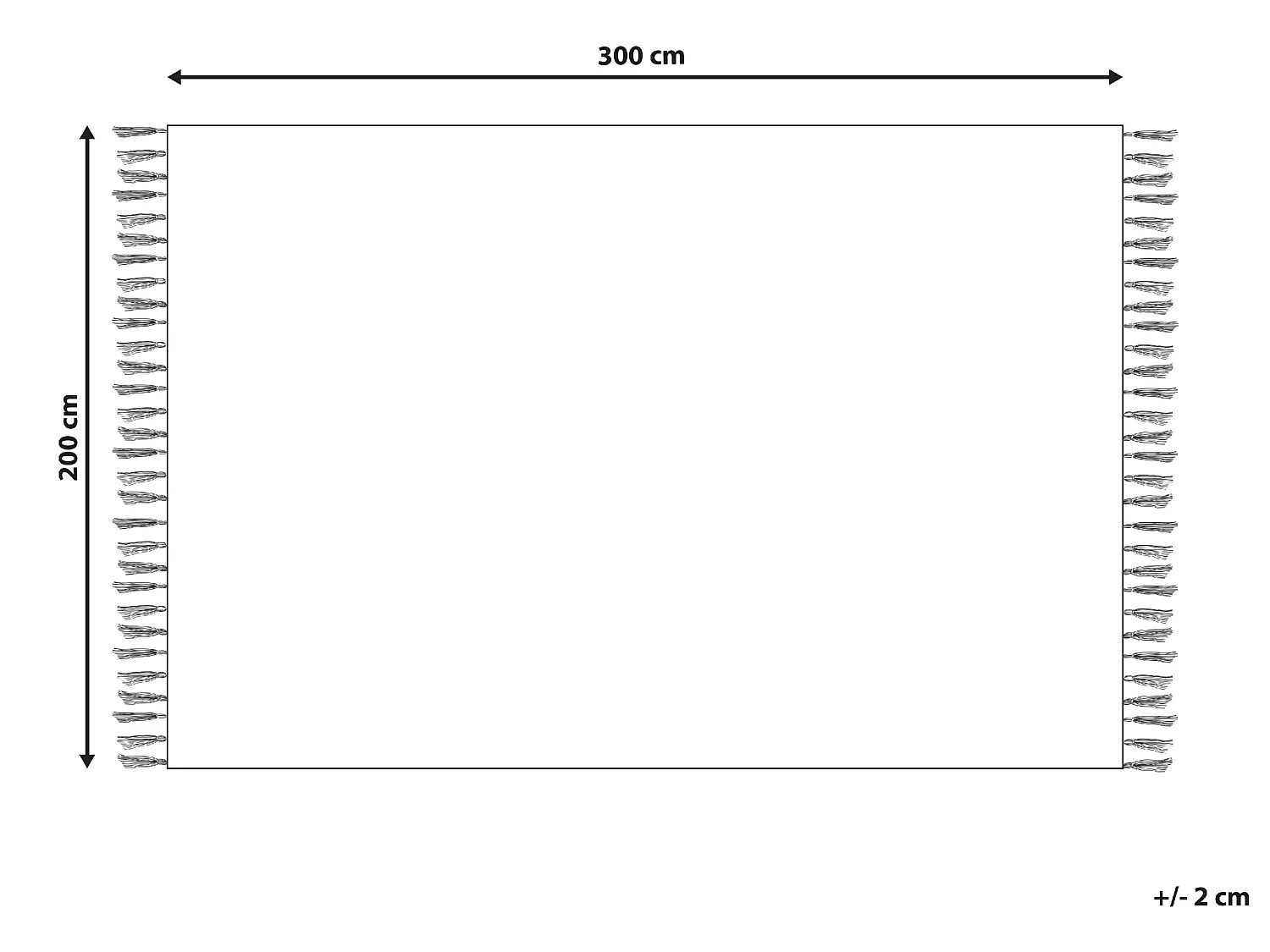 Tapis VARSER Multicolore 200 x 300 cm Coton Kilim