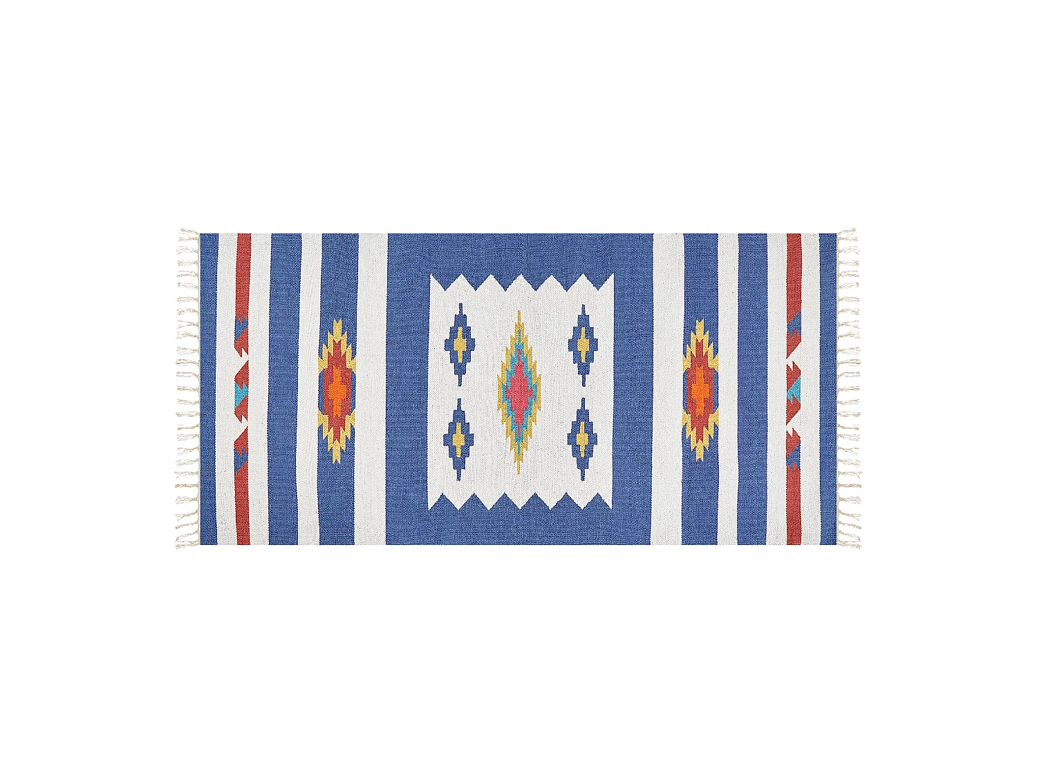 Tapis VARSER Multicolore 80 x 150 cm Coton Kilim