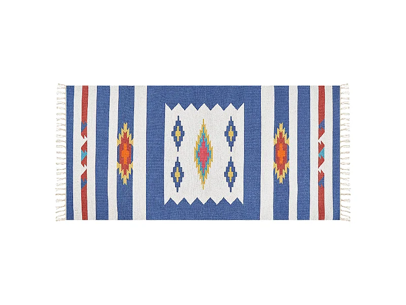 Tapis VARSER Multicolore 80 x 150 cm Coton Kilim