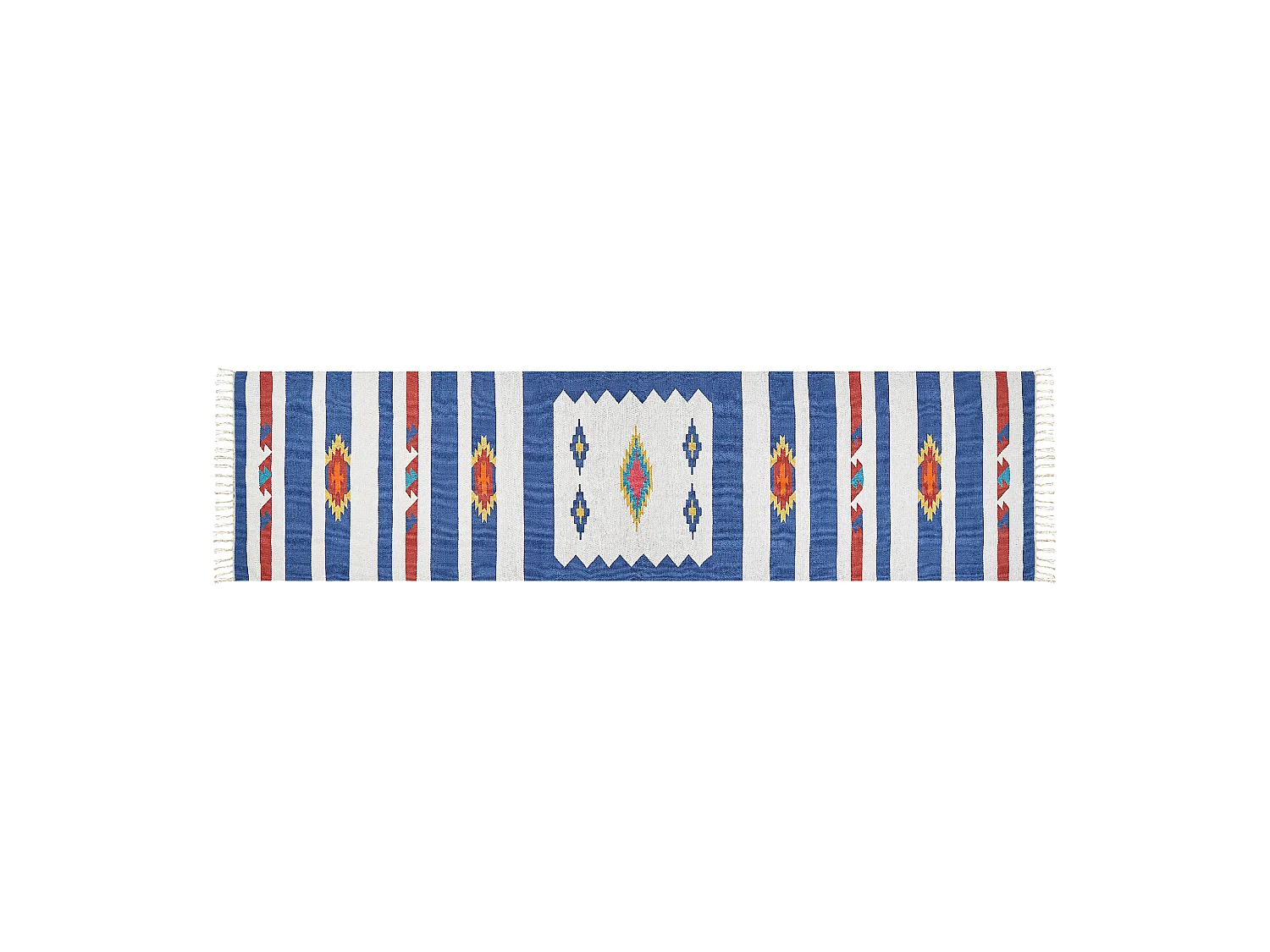 Tapis VARSER Multicolore 80 x 300 cm Coton Kilim