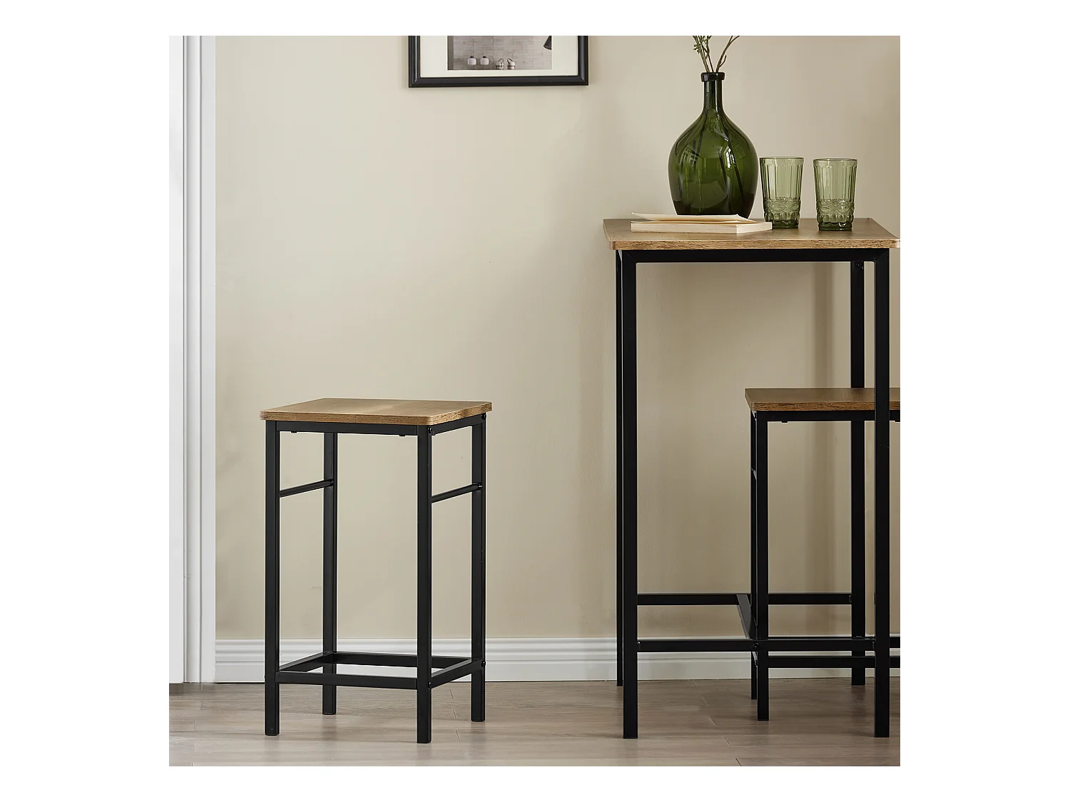 Komplet stołowy z 2 stołkami OGT10-PF