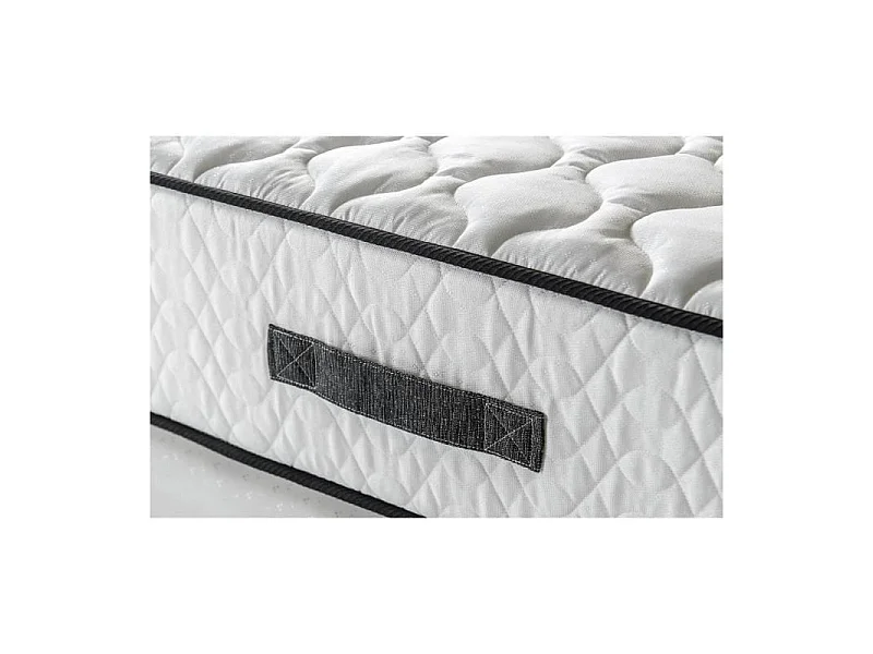 DEKO DREAM Matelas 140 x 190 - 600 Ressorts - 24 cm - 5 zones - Equilibre - DETENTE