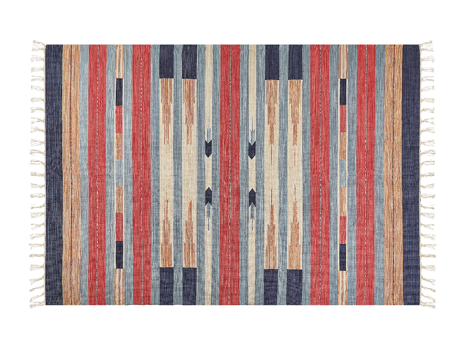Tapis GANDZAK Multicolore 200 x 300 cm Coton Kilim