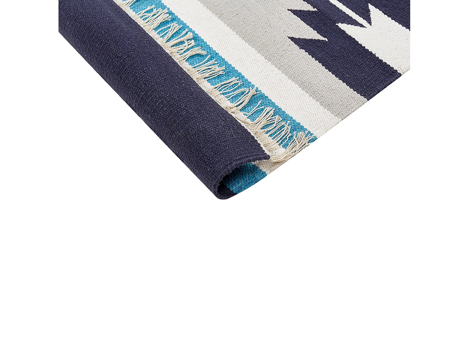 Tapis kilim en coton 200 x 300 cm multicolore NORATUS