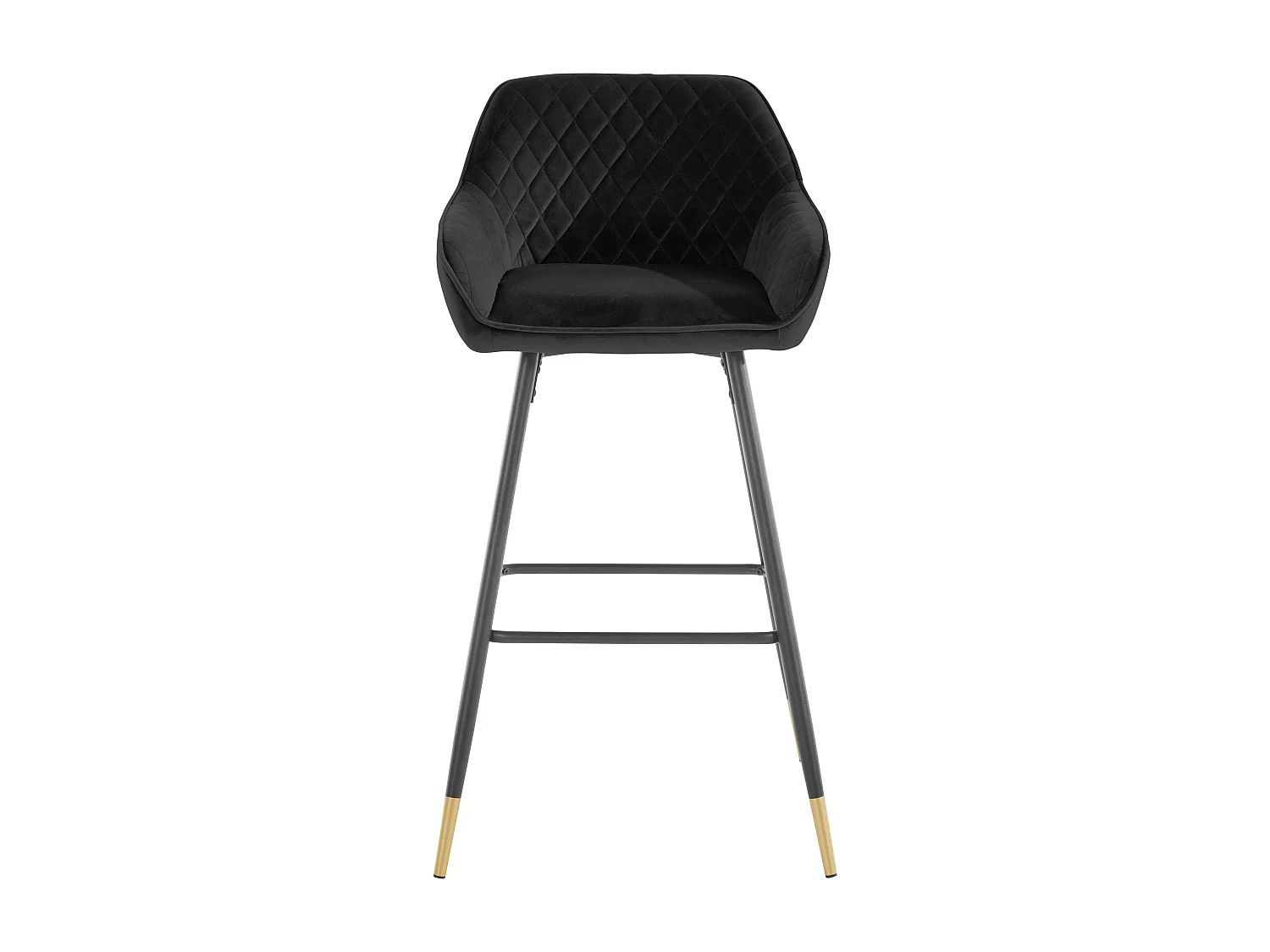 Bianca | Barchair Velvet 1PK Noir