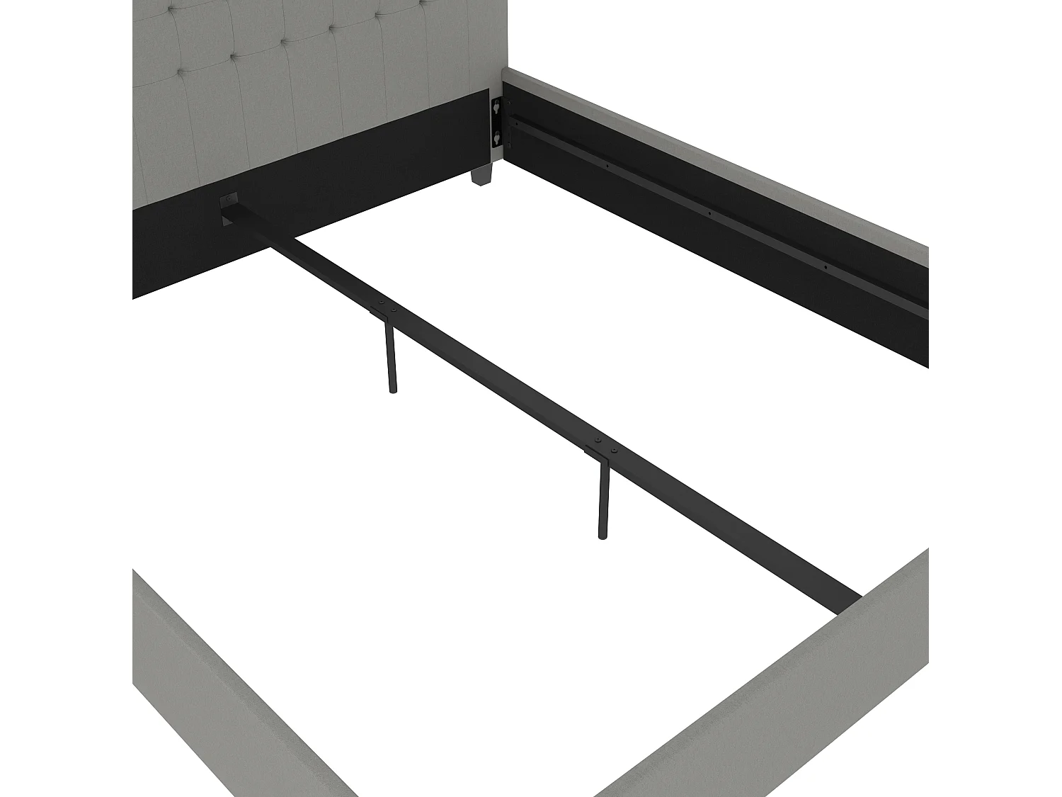 Emily 180x200 Grigio Chiaro