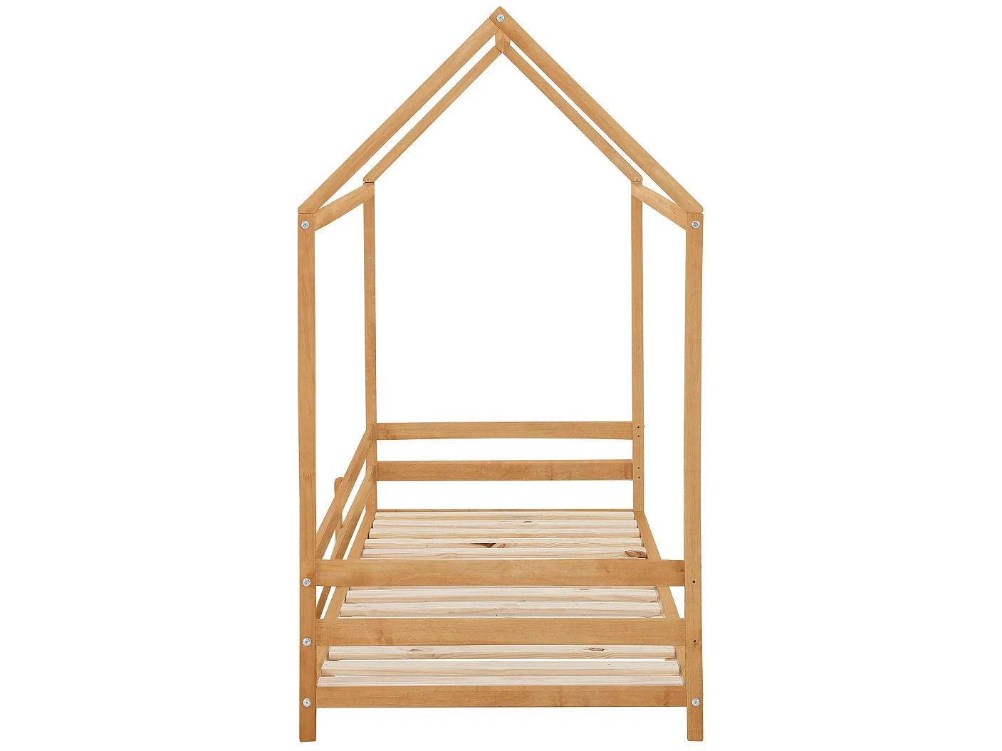 Casa-letto con recinzione