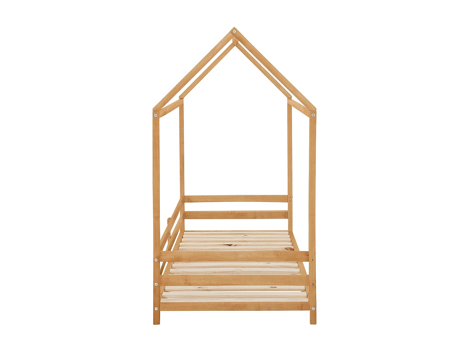 Casa-letto con recinzione