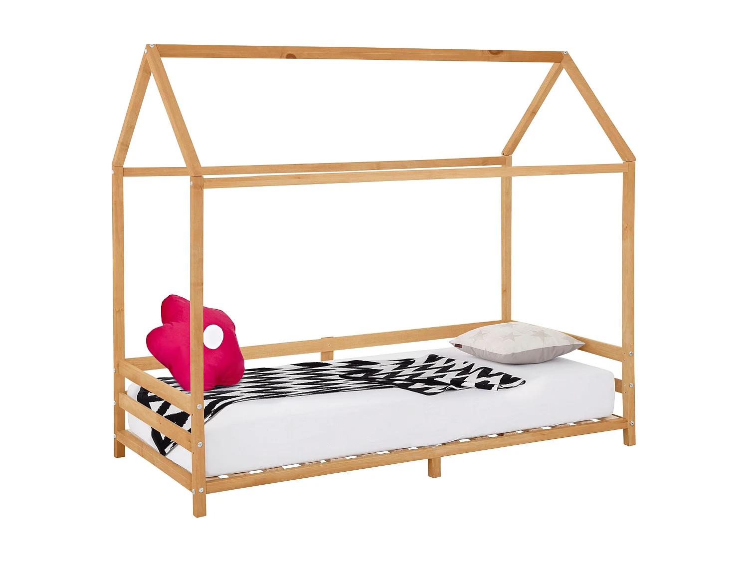 Casa-letto con recinzione