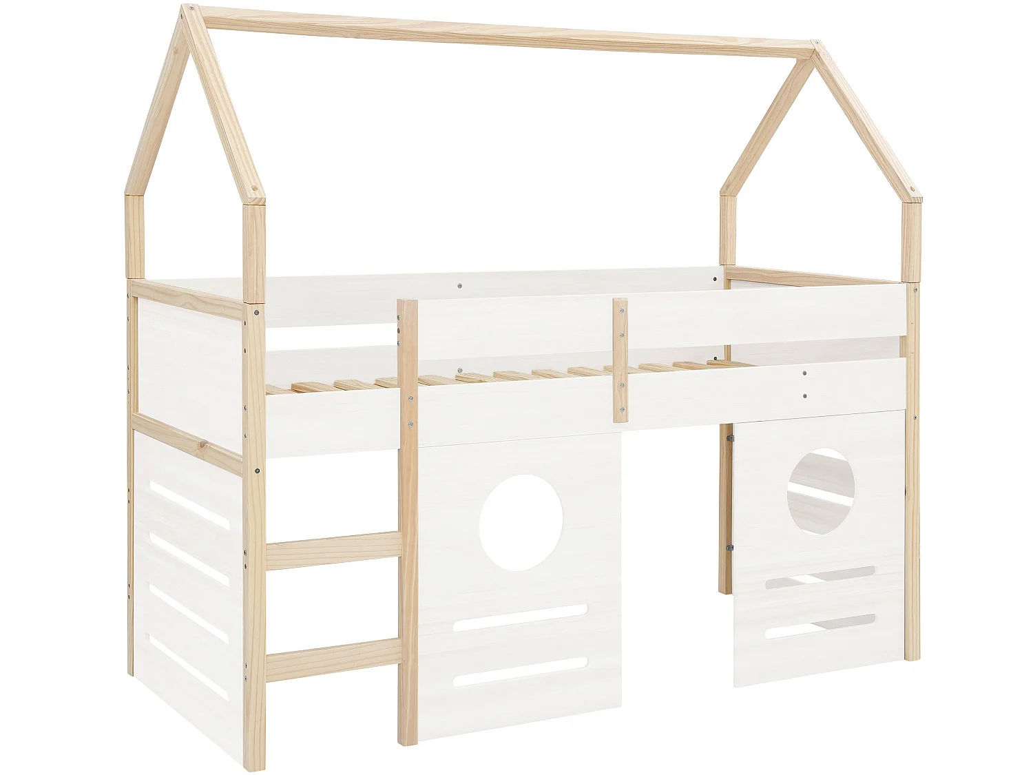 Square Line|Dormeur intermédiaire White Nature