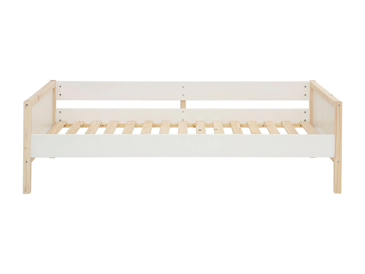 Square Line Daybed WhiNat