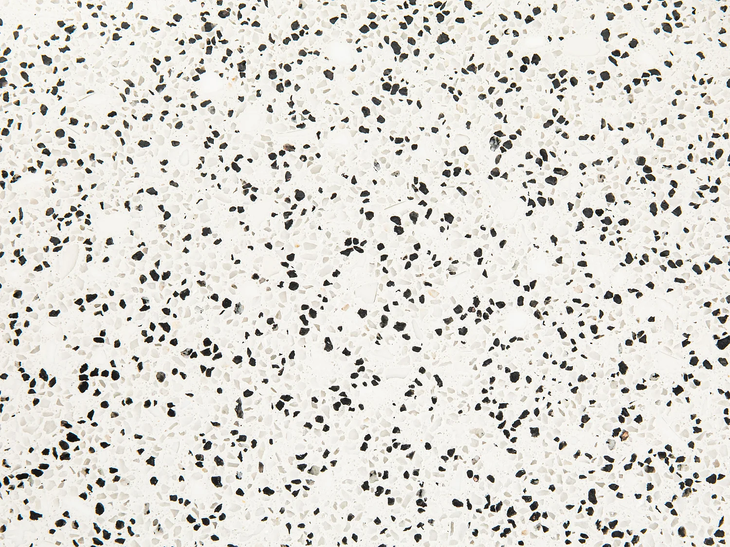 Lavatório redondo de pousar em terrazzo branco 39 cm - DUKAT