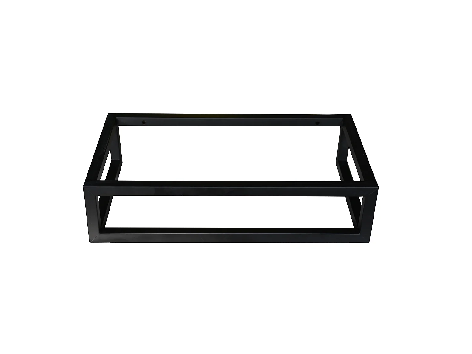 Lavabo suspendido de cemento con soporte - Grifos a la derecha - Ancho 40 x 22 cm - UCHAMI