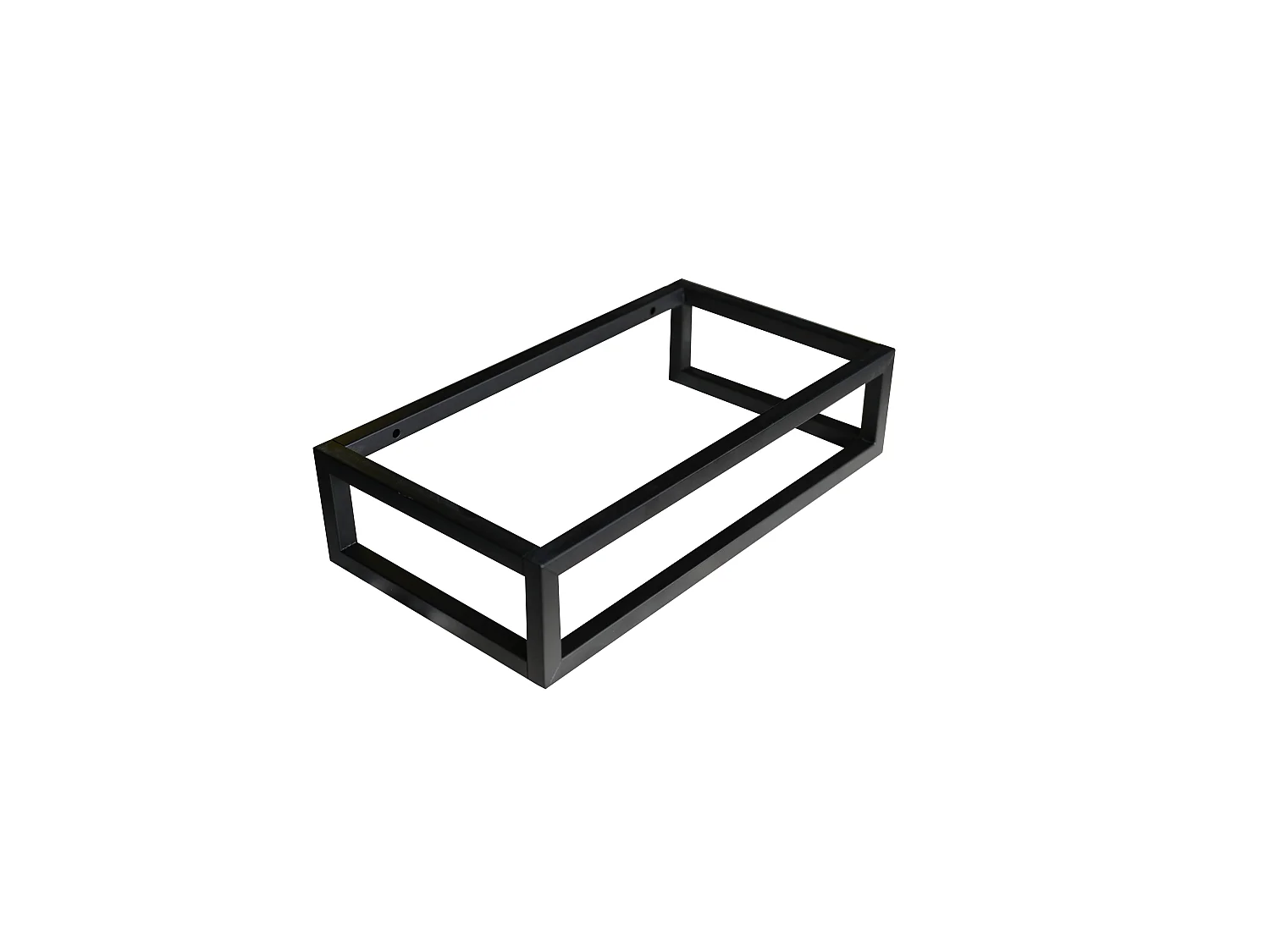 Lavabo suspendido de cemento con soporte - Grifos a la derecha - Ancho 40 x 22 cm - UCHAMI