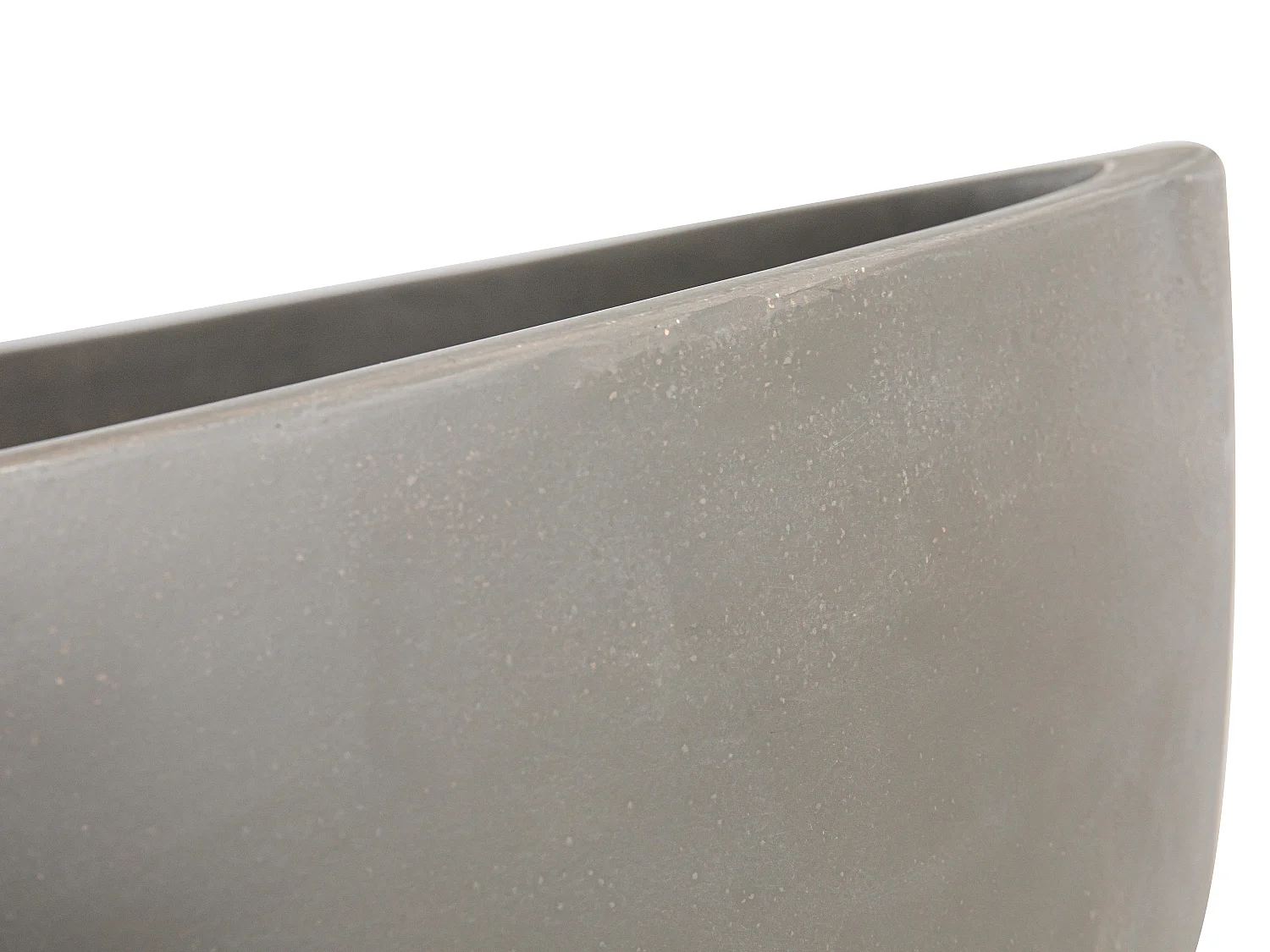 Baignoire îlot en béton - 400L - 160 x 100 x 59,4 cm - IVANOVO