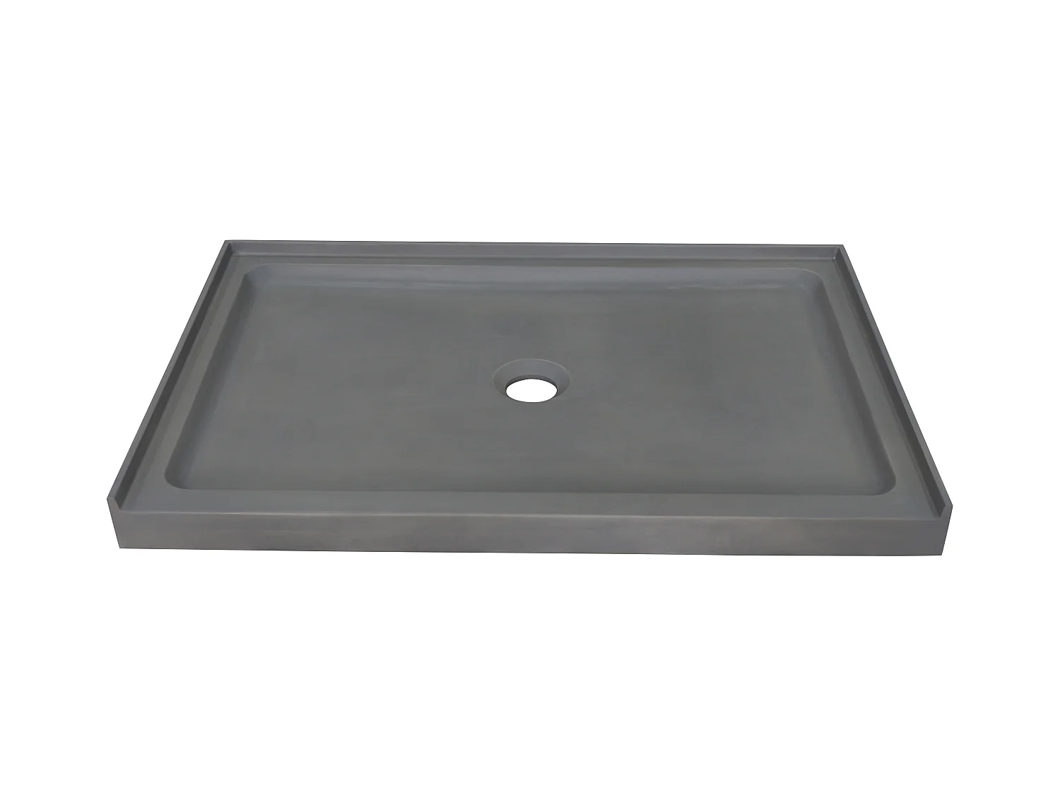 Base de chuveiro para pousar em betão C121,5 x L81,5 x A9,5 cm - RIAZOS