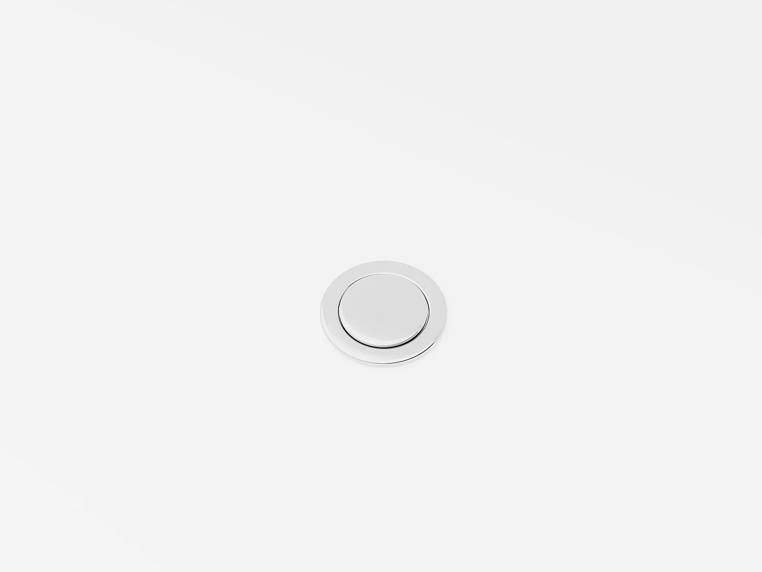 Vasca da bagno freestanding tonda 165 litri 130 x 130 x 58 cm Bianco Acrilico - LAGUNO