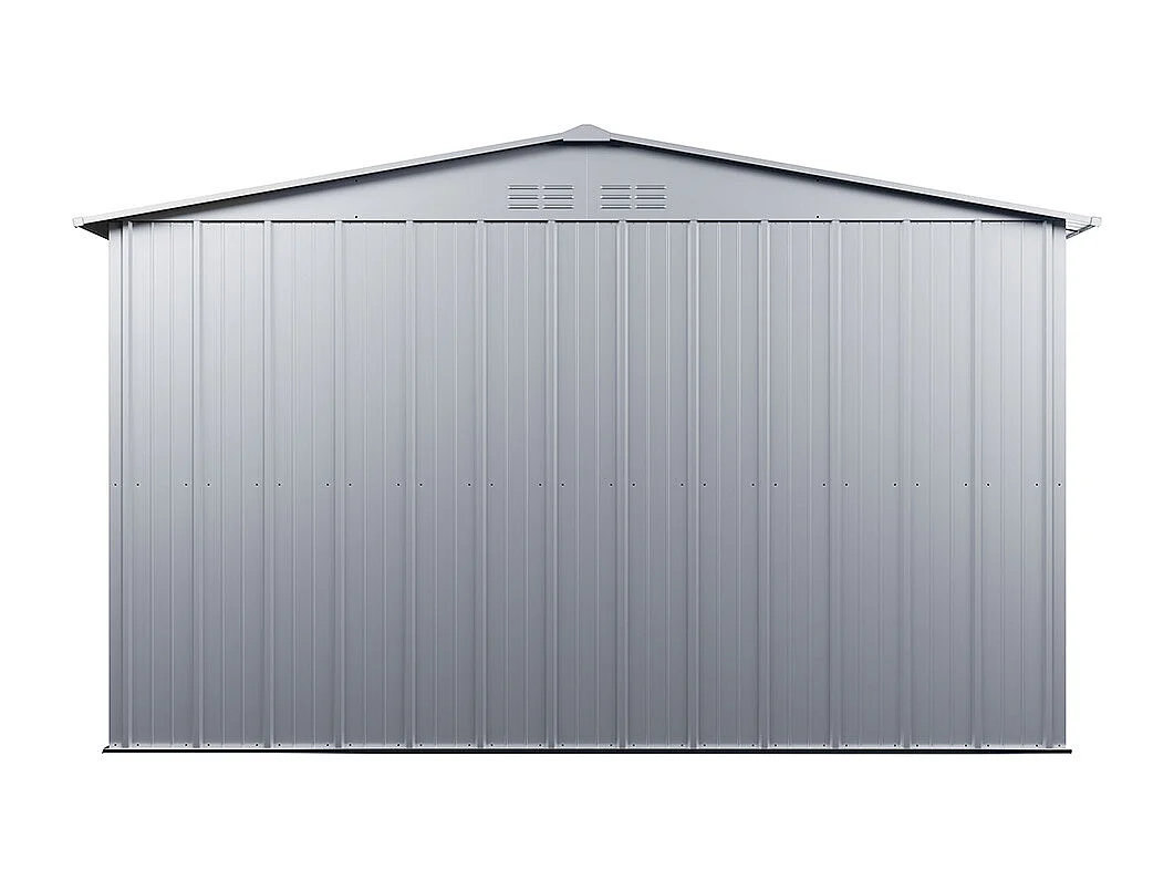 Gartenhaus Gerätehaus - Stahl - Grau - 9,92 m² - LINUS