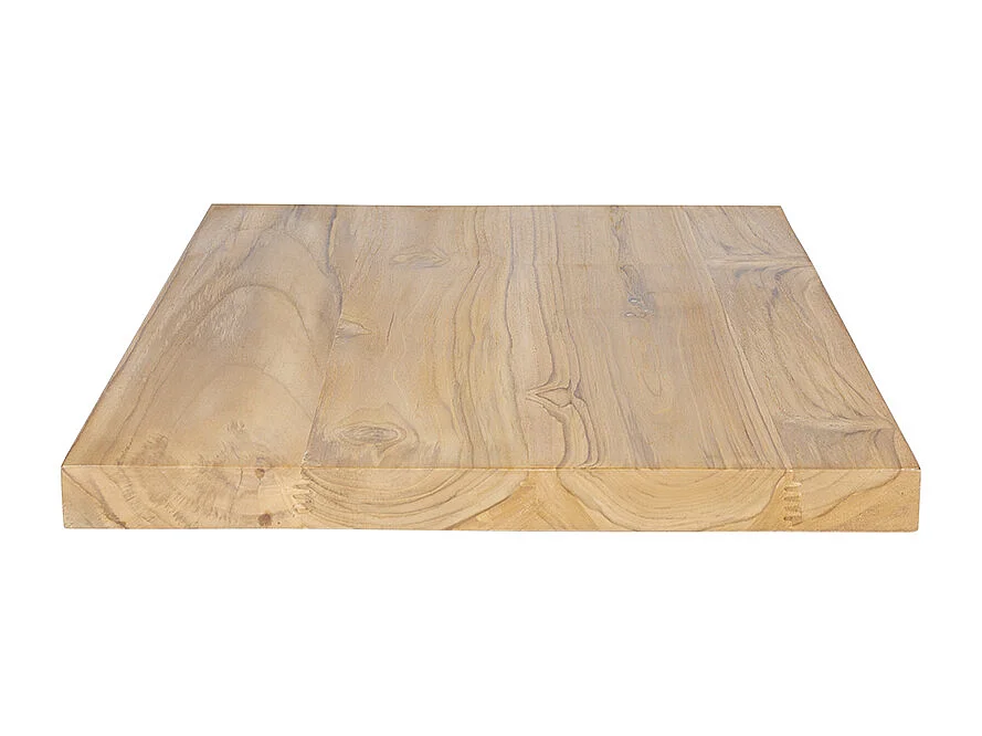 Plan suspendu en teck clair - 80 x 50 cm - SUKAWATI