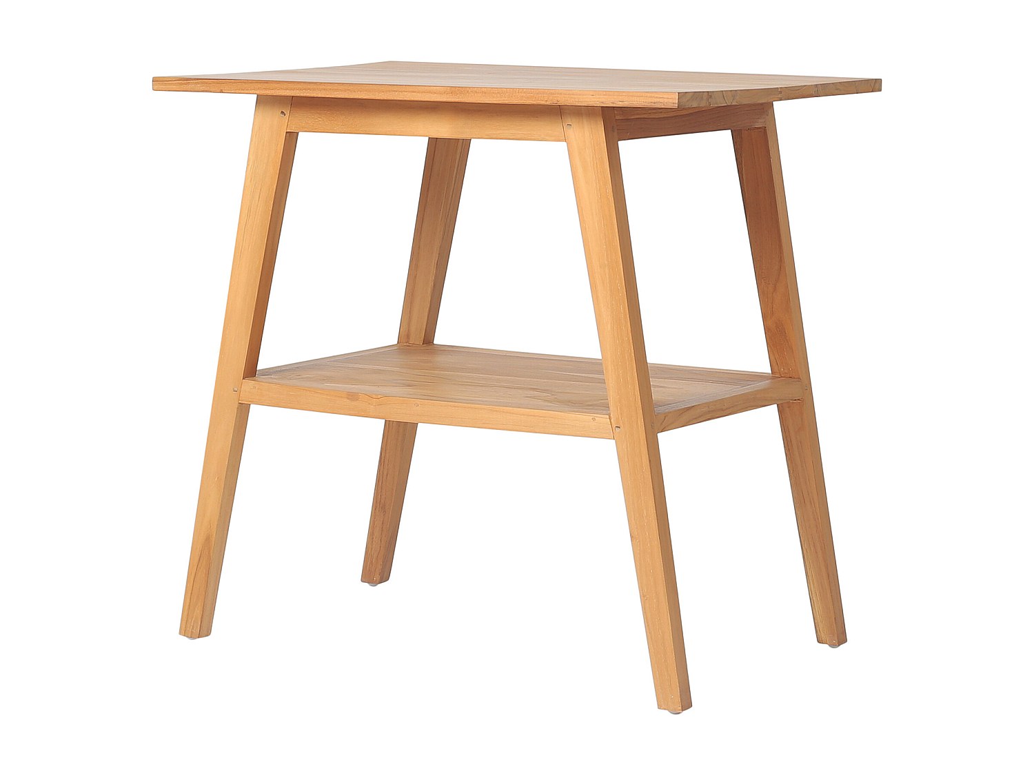 Waschbeckenunterschrank - Teakholz - 80 cm - BOBOTSARI günstig online kaufen