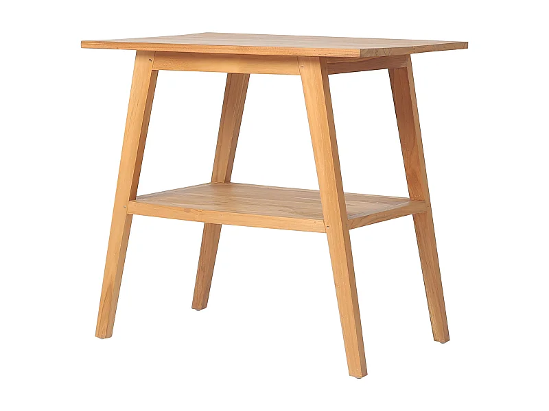 Tvättställsskåp i teak - 80 cm - BOBOTSARI