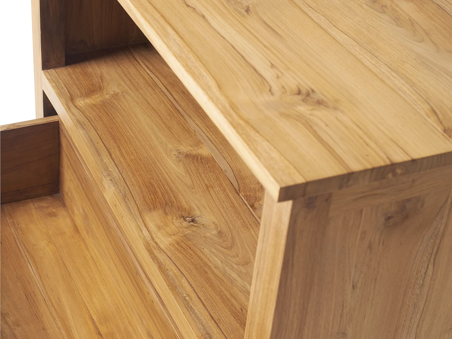 Móvel para colocar sob o lavatório em teca de 90 cm - KETAPANG