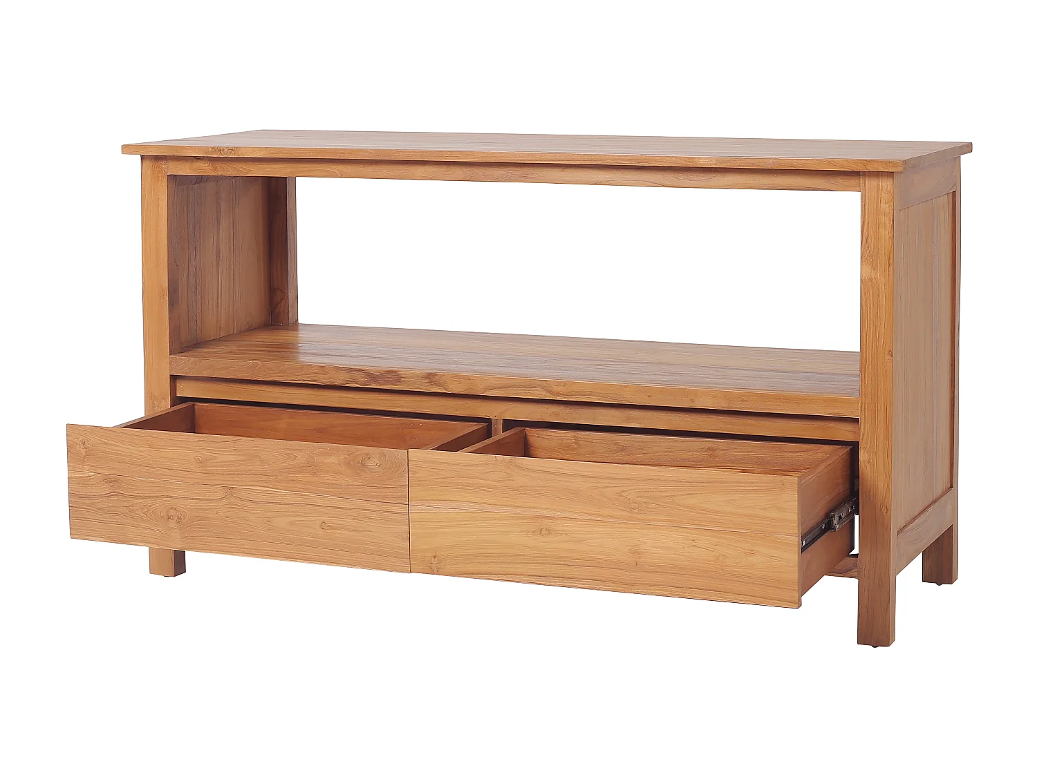 Meuble sous vasque en teck - 135 cm - KETAPANG