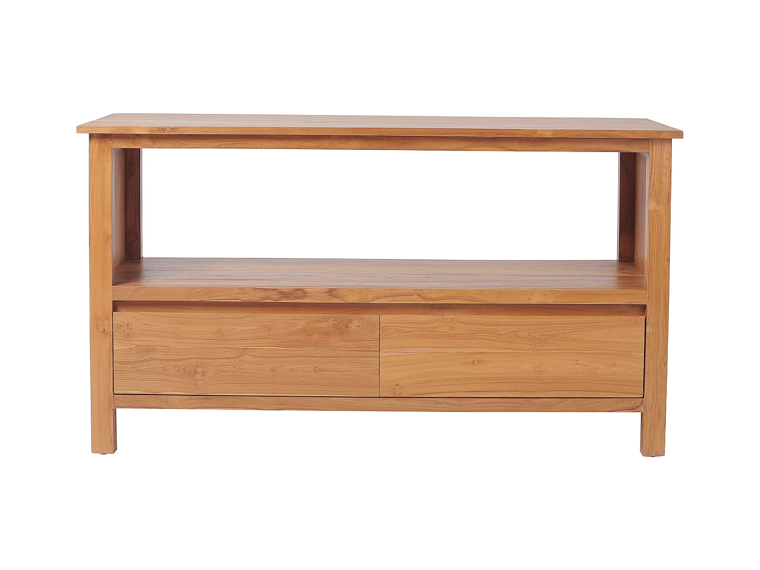 Meuble sous vasque en teck - 135 cm - KETAPANG