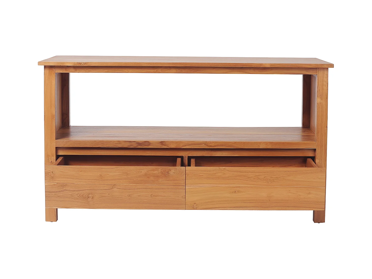 Meuble sous vasque en teck - 135 cm - KETAPANG
