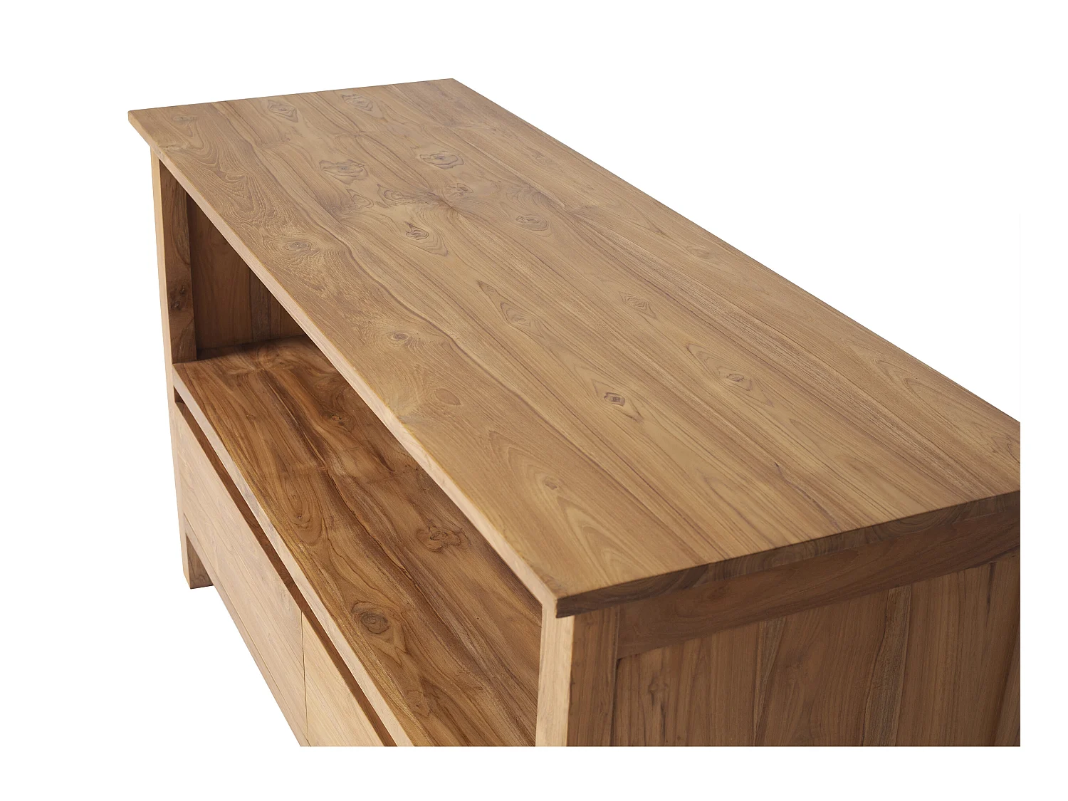 Meuble sous vasque en teck - 135 cm - KETAPANG