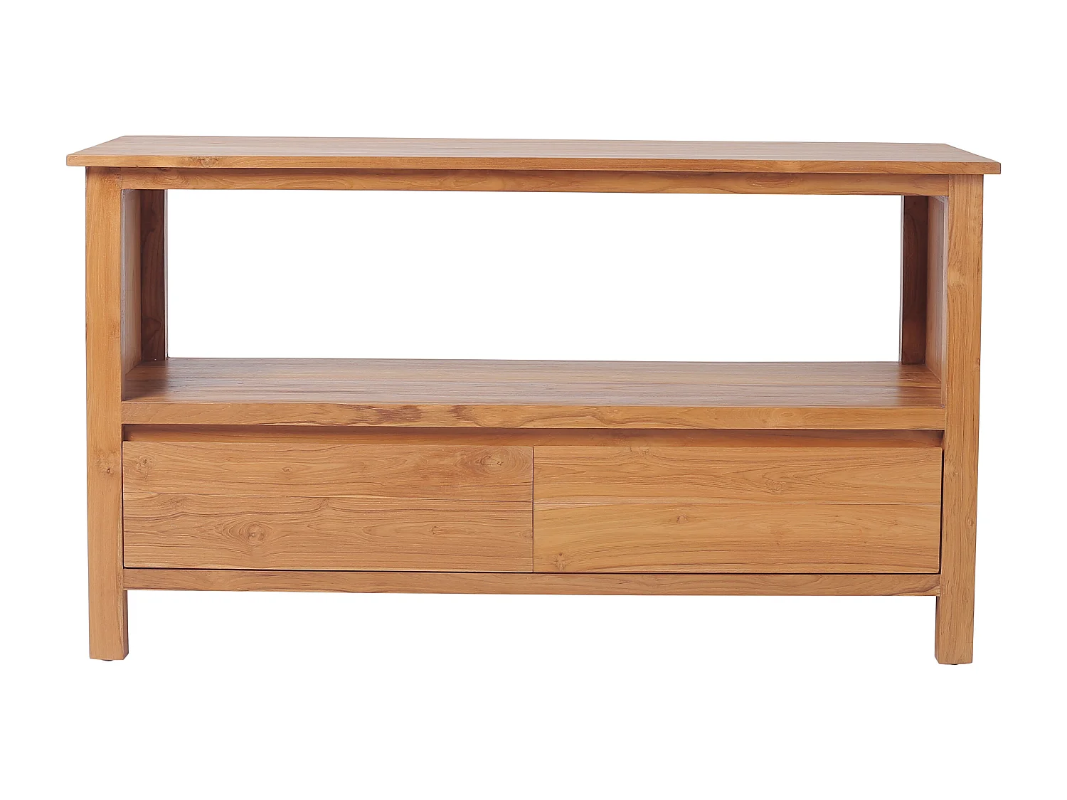 Waschbeckenunterschrank - Teakholz - 135 cm - KETAPANG