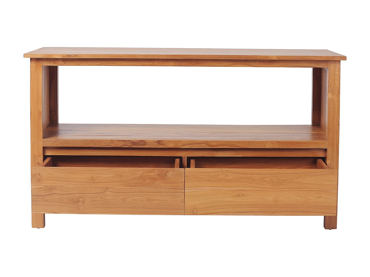 Waschbeckenunterschrank - Teakholz - 135 cm - KETAPANG