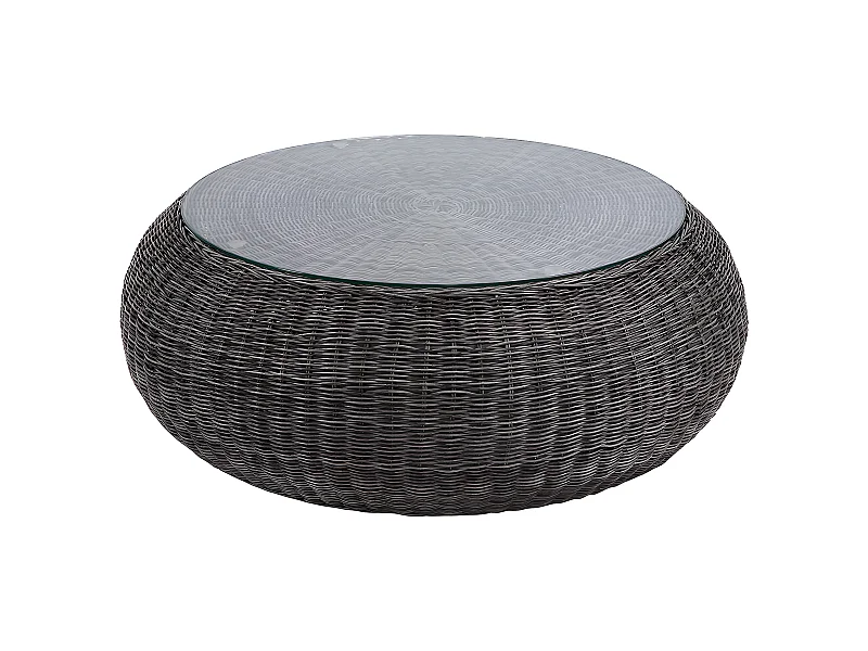 Gartentisch - Polyrattan - Grau - WHITEHEAVEN von MYLIA