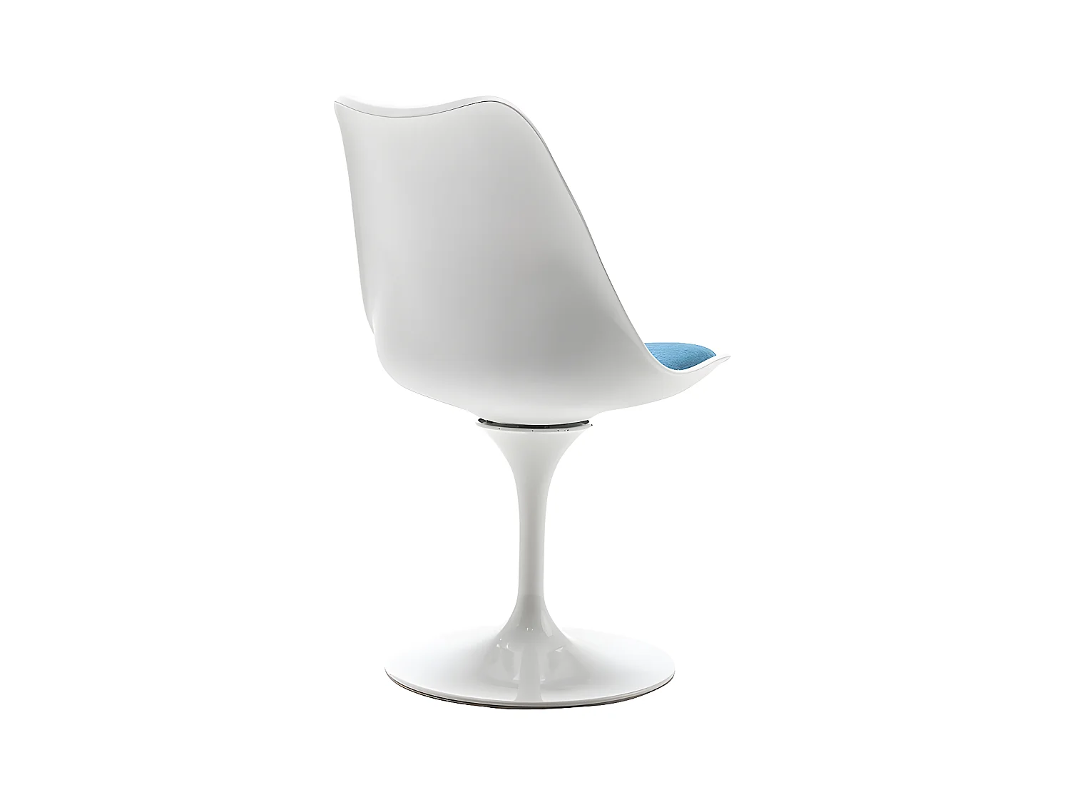 Silla - Polipropileno y metal - Azul y blanco XAFY