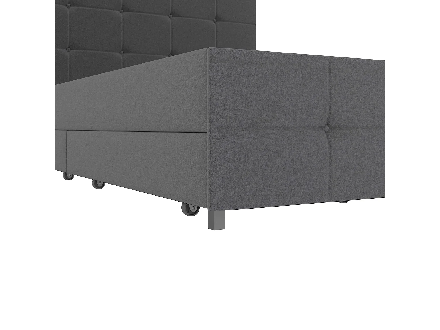 Rozet 140x200 4 lades Antraciet