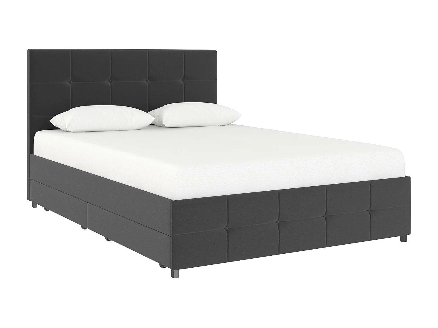 Rozet 140x200 4 lades Antraciet