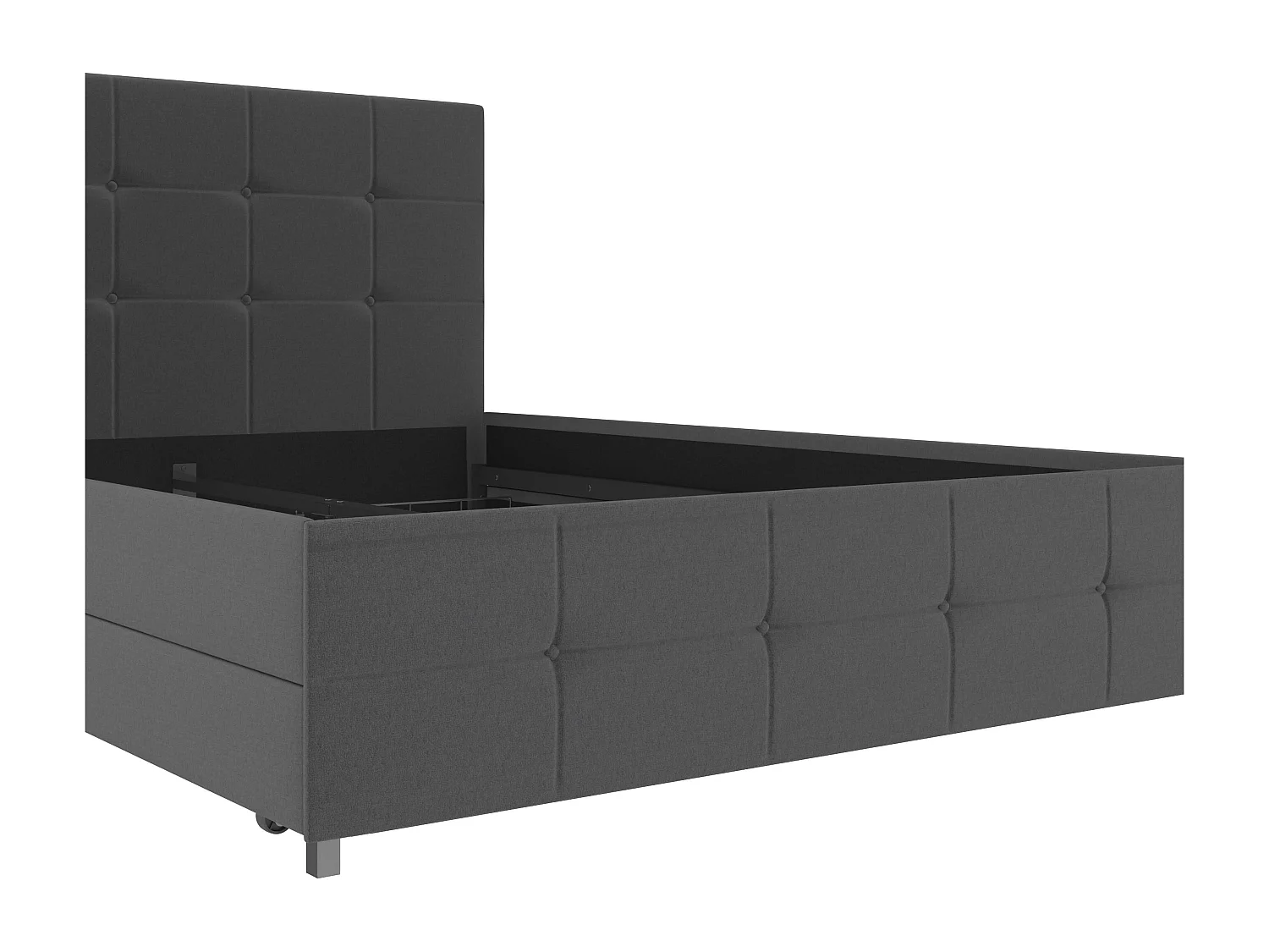 Rozet 140x200 4 lades Antraciet