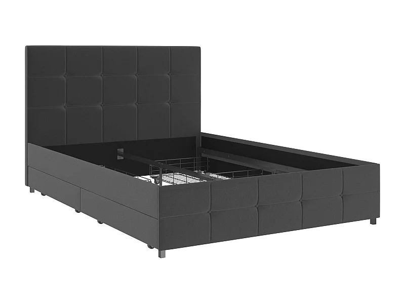 Rozet 140x200 4 lades Antraciet