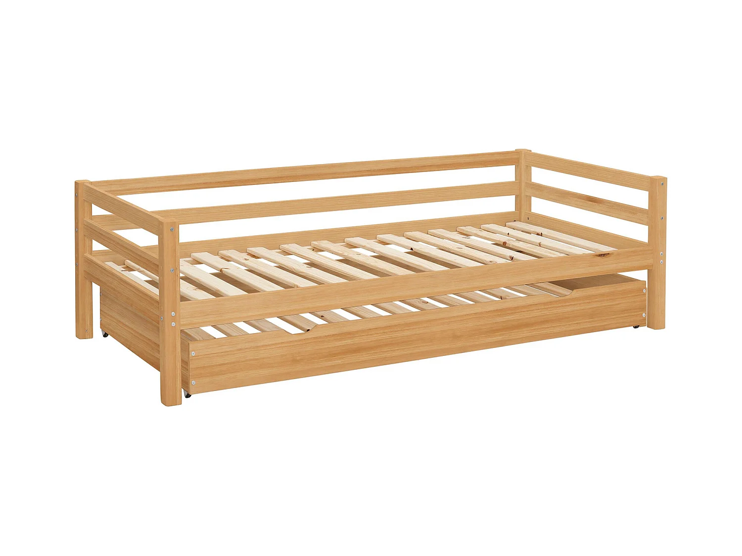 Alpi|Lit extensible 90x200 cm en pin