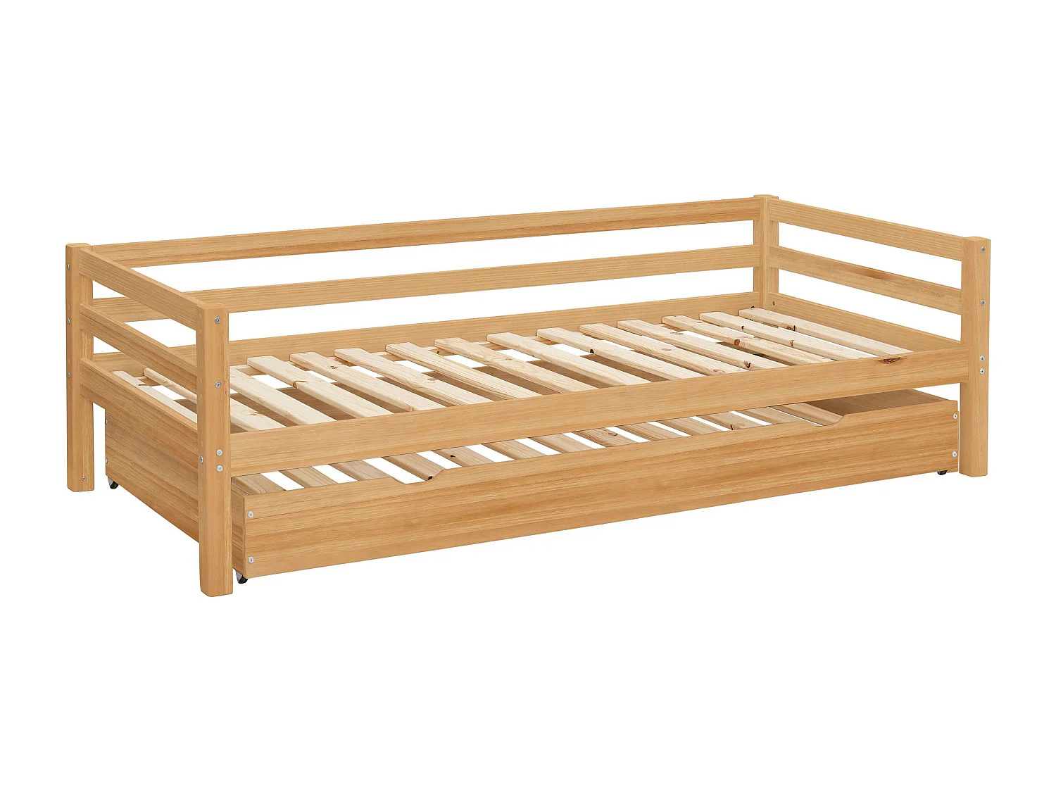 Alpi|Lit extensible 90x200 cm en pin