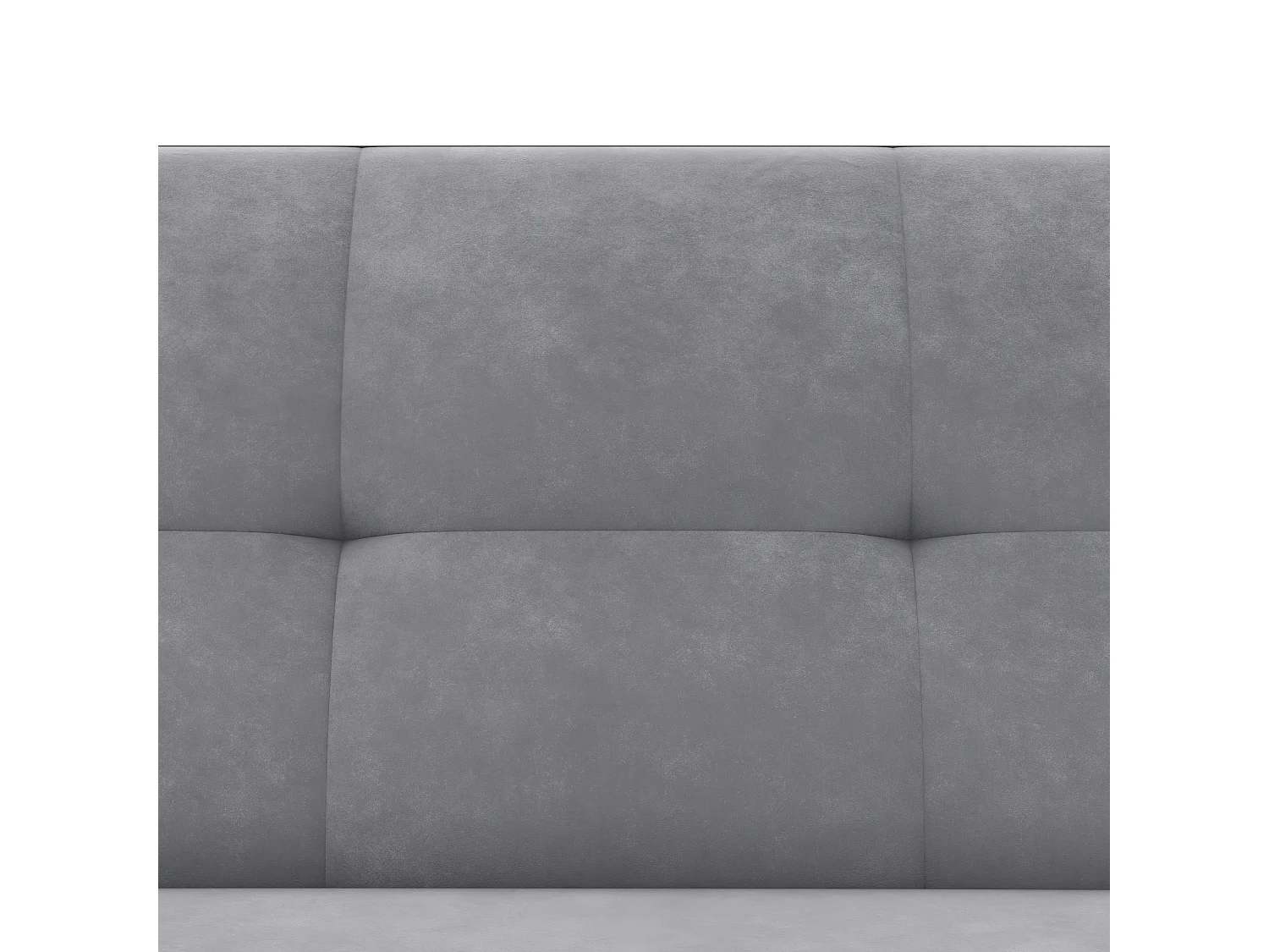 Sofá cama en forma de L Lilly stor gris claro