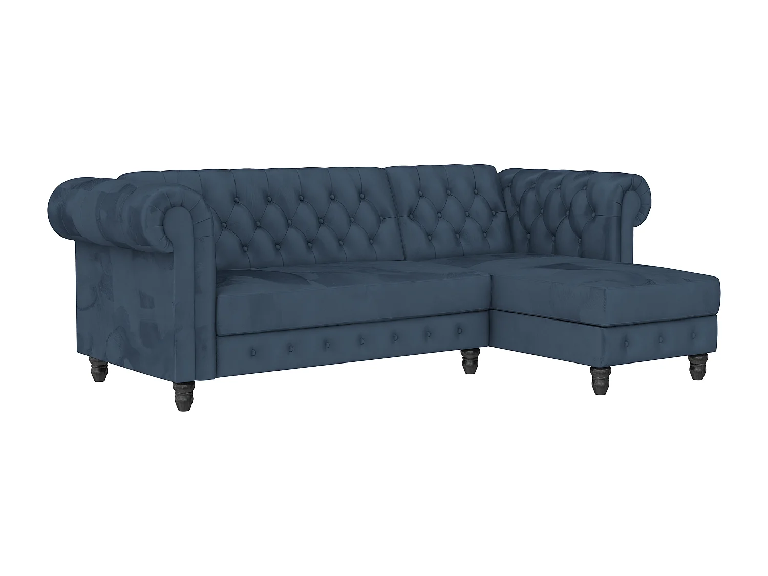 Felix L-vorm Slaapbank Blauw