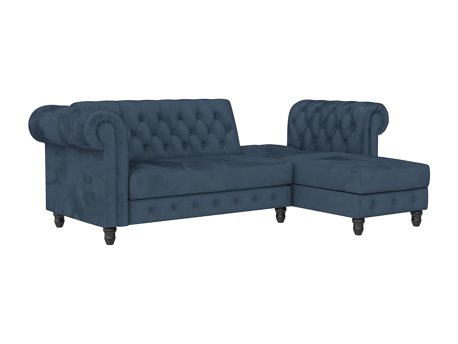 Felix L-vorm Slaapbank Blauw