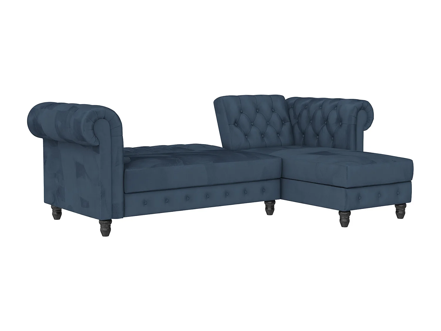 Felix L-vorm Slaapbank Blauw