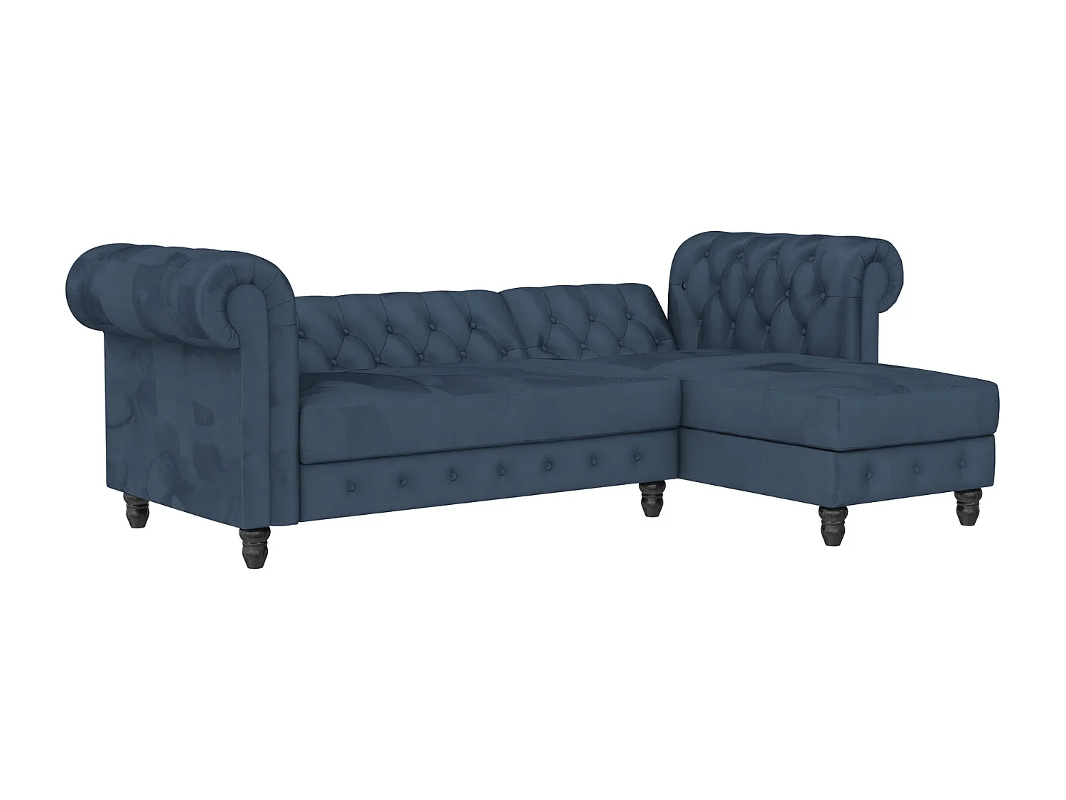 Felix L-vorm Slaapbank Blauw