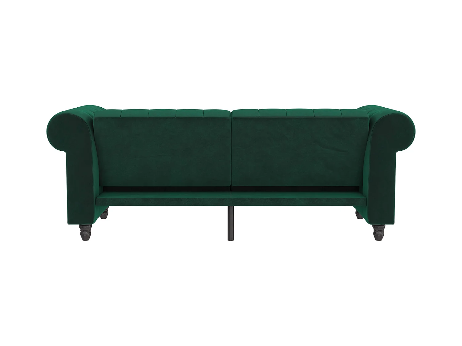 Divano letto 3 posti Felix verde scuro