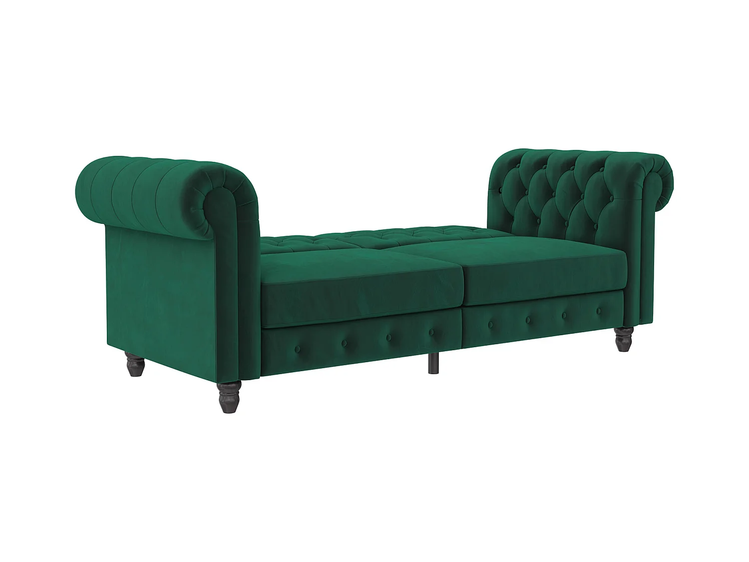 Felix 3-zits slaapbank donkergroen