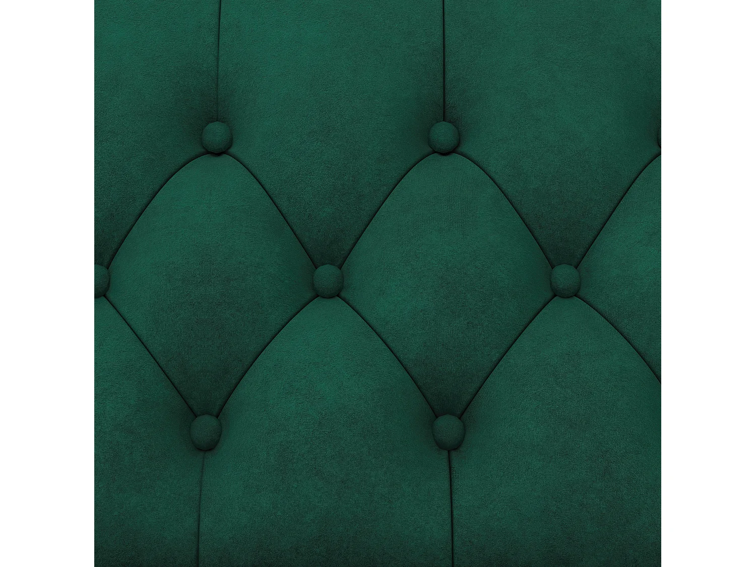 Felix|Canapé clic-clac 3 places en veolours vert foncé