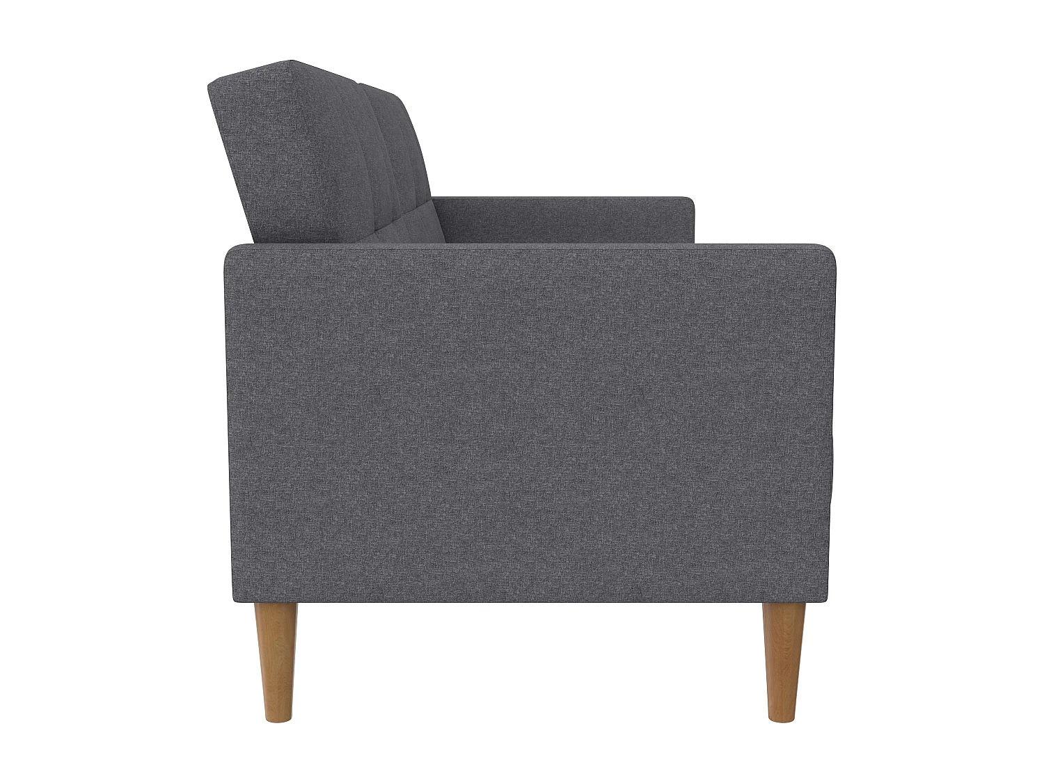 Lilly | Sofá-cama de 3 lugares Cinzento claro